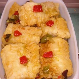 Bacalao con sanfaina