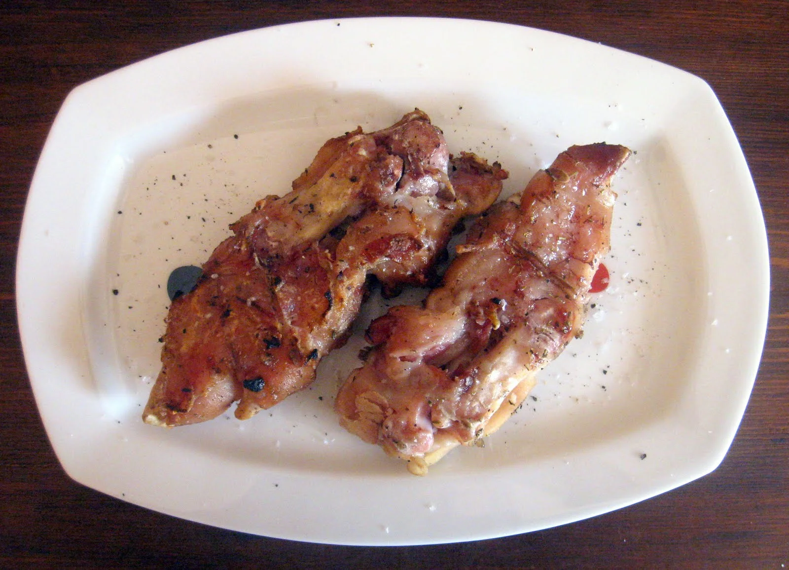 Pies de cerdo asadas